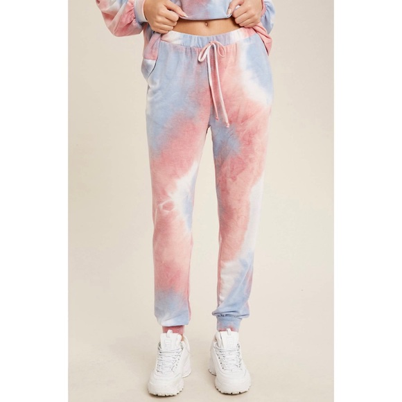 Boho Tie-Dye Jogger Pants - Picture 4 of 10